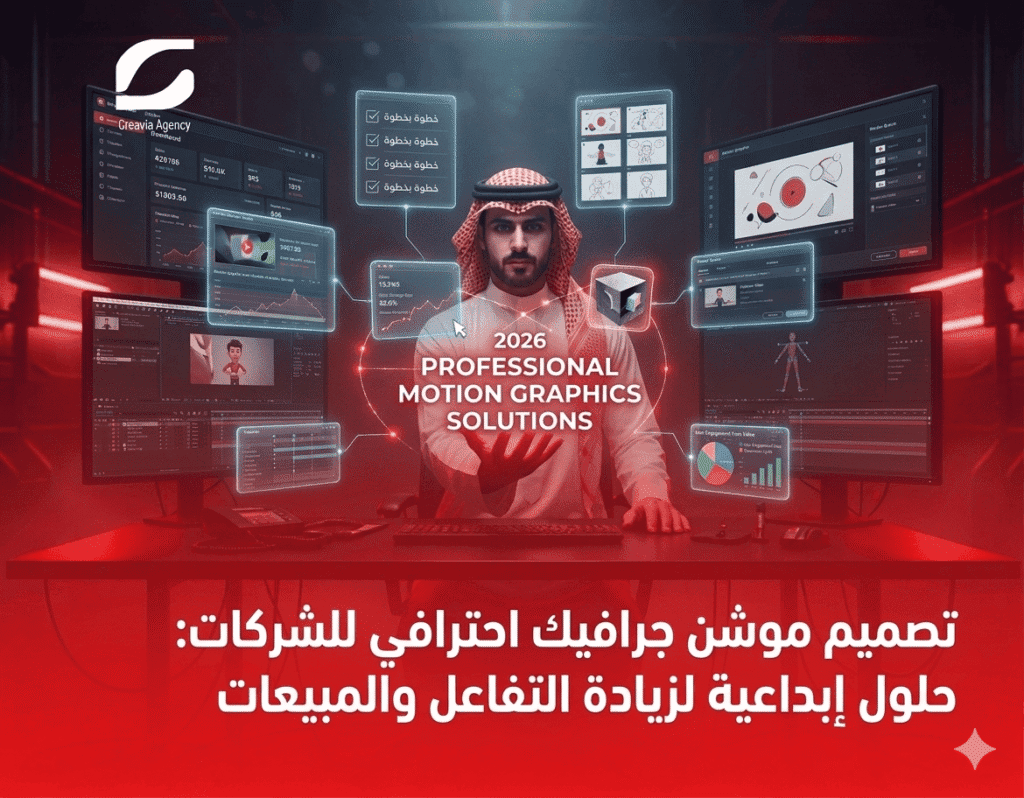 تصميم موشن جرافيك احترافي للشركات